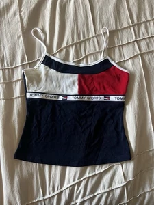 Tommy Sports Vintage Tank Top Y2K Größe S - Bild 1 von 4