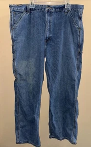 42 x 30 Levi Cargo Jeans Vintage Stonewashed Denim Carpenter Loose Straight - Bild 1 von 4