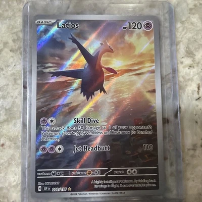Latios Surging Sparks IR Illustration 203/191 NM Pack Fresh - Image 1 of 2