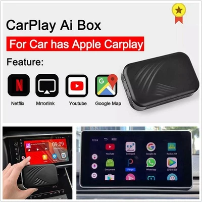 Para Apple Carplay Android TV Box Multimedia 2+32GB Cuatro Núcleos Para Carplay Ai Box Foto 1 de 4