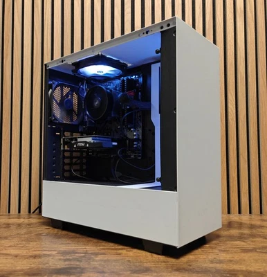 Escritorio para juegos NZXT H510 (Ryzen 5 2600X, GTX 1050 Ti, 64 GB RAM, 250 GB SSD) Foto 1 de 4