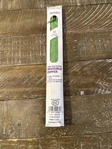 Coats Invisible Zipper Bright Green 20-22” - Picture 1 of 4