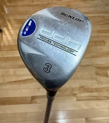 Club de golf Dunlop DDH ICE Series damas diestro 3 madera de calle varilla de grafito azul Foto 1 de 4