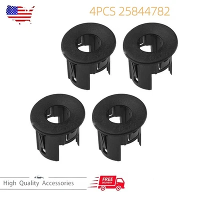 4PCS For 2007-2014 Chevrolet GMC 25844782 Bumper Parking Assist Sensor Housing Foto 1 de 4