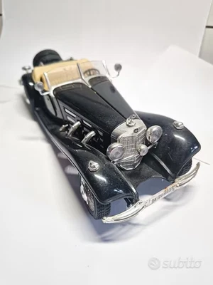 Burago Mercedes Benz 500K Roadster 1936 1/20 modellino - Immagine 1 di 4