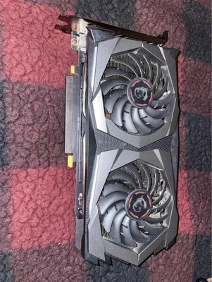 Ventilador doble MSI Gaming GeForce GTX 1660 Ti 192 bits HDMI/DP 6 GB GDRR6 Foto 1 de 3