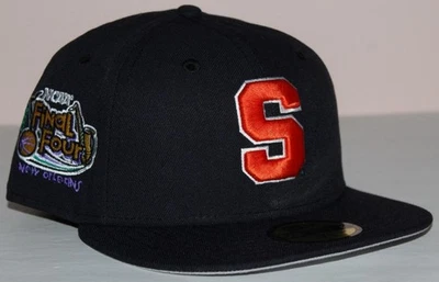 Gorra SYRACUSE NARANJA NEW ERA 59FIFTY gorra ajustada talla 7 1/8 2003 FINAL FOUR *9A Foto 1 de 4