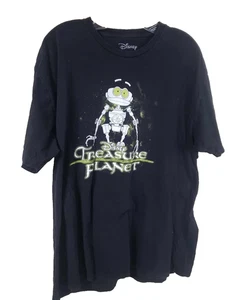 Vintage Y2K Disney’s Treasure Planet R.O.B Robot - Black Shirt - XL - Picture 1 of 3
