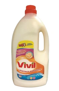 Vivil Detersivo Lavatrice Marsiglia 100 Lavaggi 5 litri - Foto 1 di 1