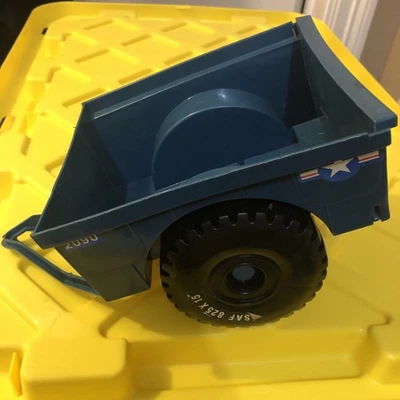 Vintage Air Force Blue Trailer 1976 Empire Toys for USAF Jeep - Fits 12” GI JOE - Image 1 of 4