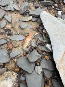 Sehr schöne alte authentische Rohkies Hornstein Cobbs Pfeilspitze aus NEMissippi - Bild 1 von 20