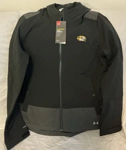 Missouri Tigers Under Armour Storm1 Woman’s Hooded Rain Jacket - Med -  NWT - Picture 1 of 3
