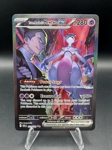 Team Rocket's Mewtwo ex 231/182 Sv10: Destined Rivals Holo - Picture 1 of 12