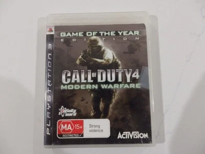 Call Of Duty 4 Modern Warfare Sony Playstation 3 PS3 PAL - image 1 of 4