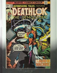 ASTONISHING TALES #33 FEATURING DEATHLOK - MARVEL COMICS - 1975 - Bild 1 von 1