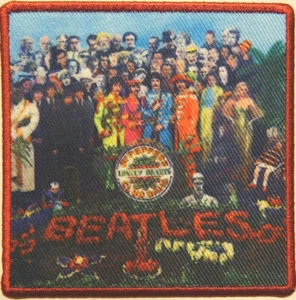 BEATLES PATCH AUFNÄHER # 49 SGT. PEPPER'S LONELY HEARTS FLICKEN ABZEICHEN 9x9cm - Bild 1 von 1