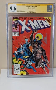 UNCANNY X-MEN #258 (Marvel Comics, 1990) CGC 9,6 FIRMADO por JIM LEE ~ Páginas BLANCAS - Imagen 1 de 1