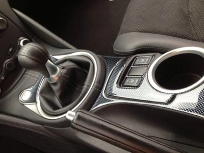 KIT DE MOLDURAS DE TABLERO INTERIOR DE FIBRA DE CARBONO PARA NISSAN 370Z 370 Z 09 2010 2011 2012 2013 Foto 1 de 4