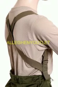 US MILITARY M1950 TROUSERS PANTS SUSPENDERS ELASTIC HARNESS TYPE LN - Picture 1 of 6
