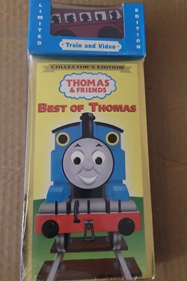 Thomas & Friends Best of Thomas Collector's Edition Train & Video Vhs NEW Sealed - image 1 of 2