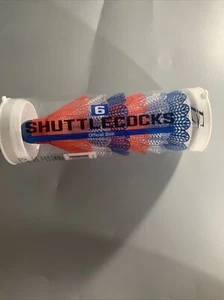 EastPoint Sports offizielle Größe Badminton Shuttlecocks 6er-Pack - Bild 1 von 3