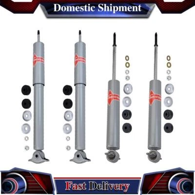 4X Amortiguador trasero delantero KYB para 1981 1982 1983 1984 85 Mercedes-Benz 300SD Foto 1 de 4