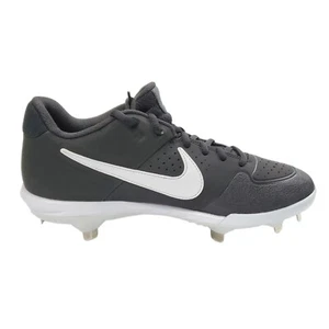Nike Alpha Huarache Varsity Black Low Metal Baseball Cleats A07960-001 Size 14  - Picture 1 of 7