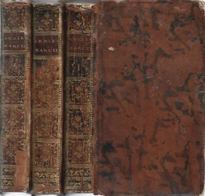 Ammien MARCELLIN ou Dix-Huit Livres de son Histoire en 3 tomes chez Bruyset 1778 - Picture 1 of 24