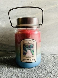 Old Virginia Candle Company 24.5oz Natural Soy Wax Triple Flower Fragrance - Picture 1 of 5