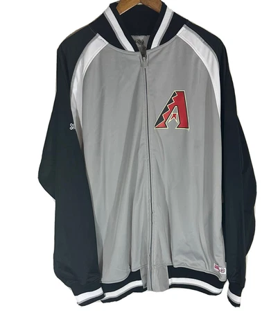 Arizona Diamondbacks Men’s Stitches Men’s Zip Up Track Jacket Size XL Cover