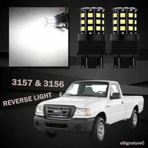 2 x Luz de reversa blanca de respaldo 3157 3156 33SMD LED para Ford Ranger 1990-2011 - Imagen 1 de 5