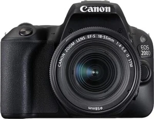 Canon EOS 200D Black + 18-55mm III OIS DSLR Camera Photography - Picture 1 of 1