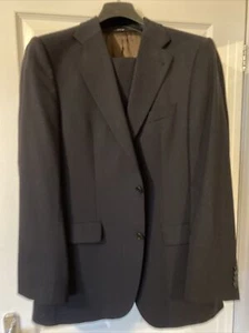 Mens Feraud 2 Piece Suit Black Size EU48 32R Waist 38R Chest - Picture 1 of 7