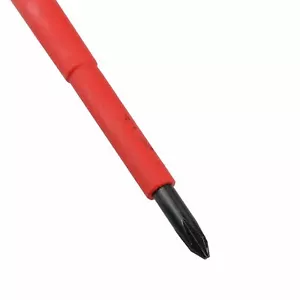 Destornillador eléctrico aislado Phillips PH1 x 80 mm VDE con agarre suave - Imagen 1 de 3