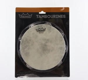 Remo Fiberskyn Tambourine Quadura Deep Red 8" New NIP - Picture 1 of 4