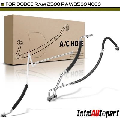 2x Conjunto de línea de succión y descarga y líquido para Dodge Ram 2500 03-04 Ram 3500 Foto 1 de 4