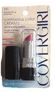 Cover Girl Lipstick Powerpink Continuous Color Cream NOS Sealed Discontinued 151 - Picture 1 of 6