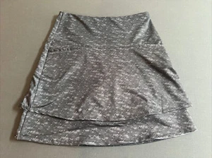 Lucky in Love Activewear Skirt Skort Gray Tennis Golf Ruffled Sz Sm - Picture 1 of 8