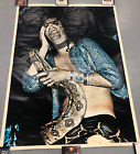 ALICE COOPER 1973 LARGE 42X58 ORIGINAL POSTER WITH SNAKE DARK ROCK