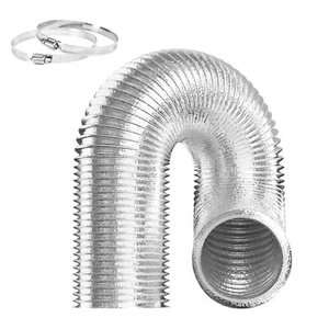 InfiniPower Dryer Vent Hose, Flexible 4 Inch Aluminum Ducting, Heavy Duty - Picture 1 of 7