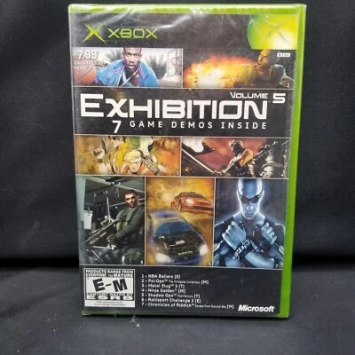 Exhibition: Demo Disc for Xbox -- Vol. 5 (Microsoft Xbox, 2004) Factory Sealed - Image 1 of 3