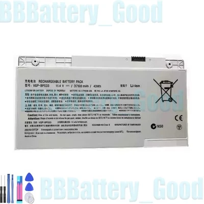 VGP-BPS33 Batería Nueva para Sony Vaio SVT1511A11L SVT15112CXS SVT151190XOp Foto 1 de 4