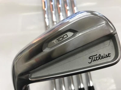 Titleist T100 2021 Iron Set 0-0 Lefty not clear Stiff #Gw - Image 1 of 4