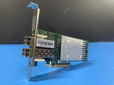 QLOGIC QLE2692-SR Dual Port 16 Gbit PCIe 3.0 Host Bus Adapter BK3210407-05 - Image 1 of 4