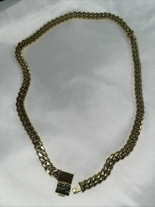 Gold Kubanische Gliederkette 30" - Bild 1 von 8