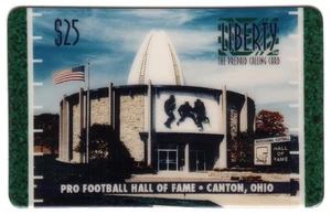 25€. Scheda telefonica Pro Football Hall of Fame (Canton, Ohio) - Foto 1 di 1