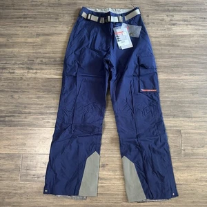 Pantaloni da sci snowboard donna Prada nuovi con etichette Gore-Tex Recco blu navy Indaco taglia 42 US 6 - Foto 1 di 13