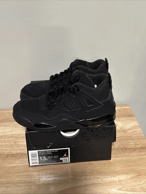 Jordan 4 Retro OG (PS) Black Cat 13c Nuevo En Caja 2025 Foto 1 de 4