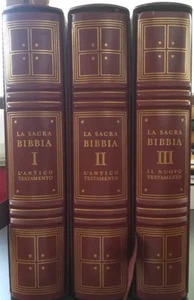La sacra Bibbia: 3 volimi - Tintori, E. -  Ed. Bolis - 1954 - Afbeelding 1 van 3