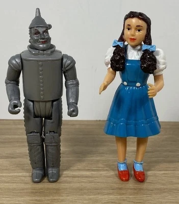 "Figuras de acción de colección 1988 Wizard of Oz Dorthy & Tin Man 4"" Turner MGM" Foto 1 de 4
